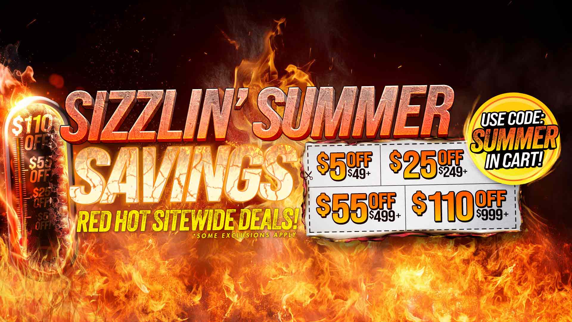 JEGS Sizzlin' Summer Savings