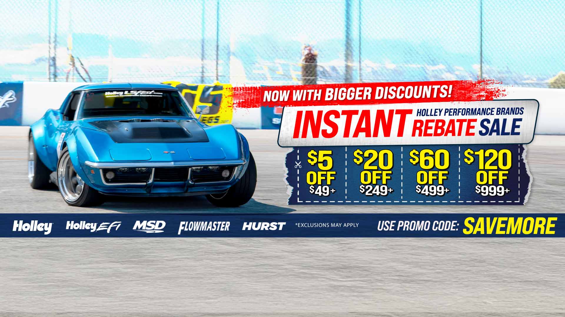 Holley Instant Rebate Promo