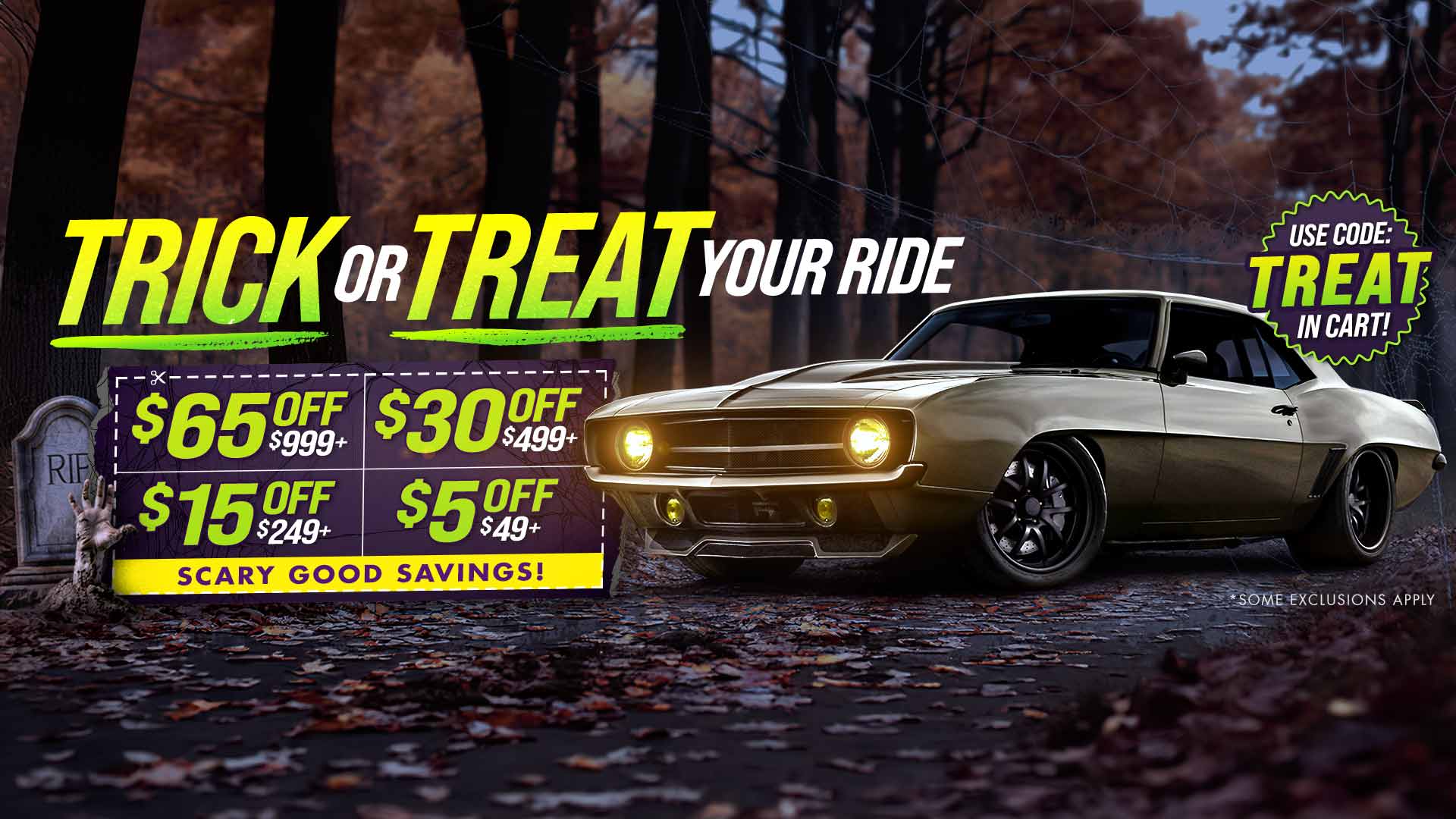 JEGS Trick or Treat Your Ride