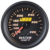 JEGS Water Temperature Gauge LED Digital [Black Bezel, Black Face, Blue  Numbers]