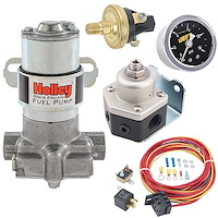 Holley 12-815-1K: Black Pro Series Pressure Electric Fuel Pump Kit