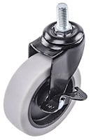 Adjustable Shop Stool - Swivel Casters (Made in USA) WHI #HRASV