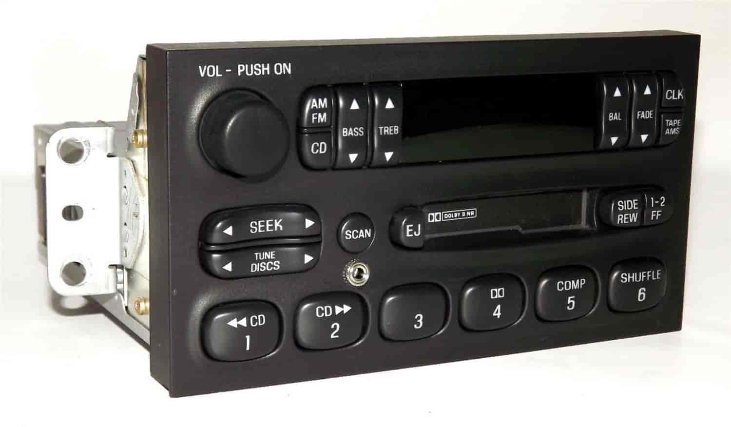 Replacement Radio w/Auxiliary Input for 1999-2002 Mercury Villager