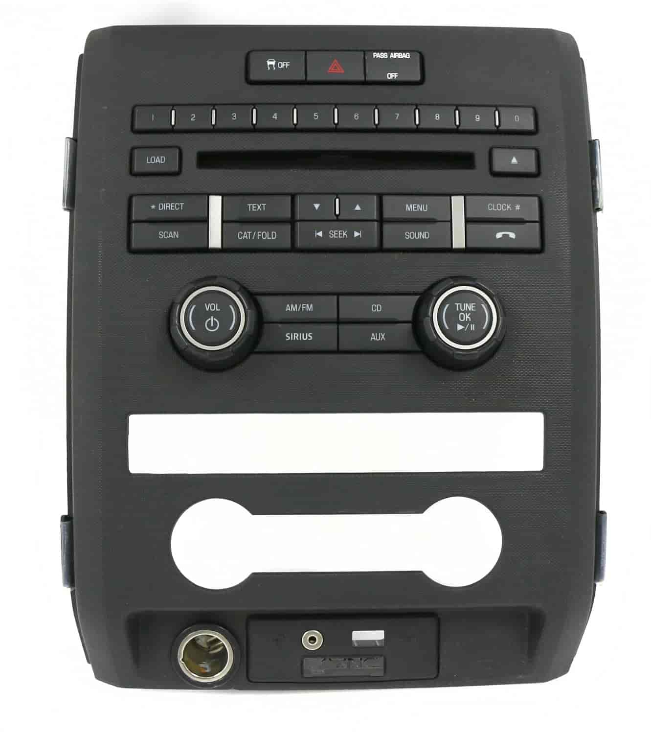 1 Factory Radio 63803600D2: Bezel Control Panel 2011 Ford F-150 Raptor -  JEGS High Performance