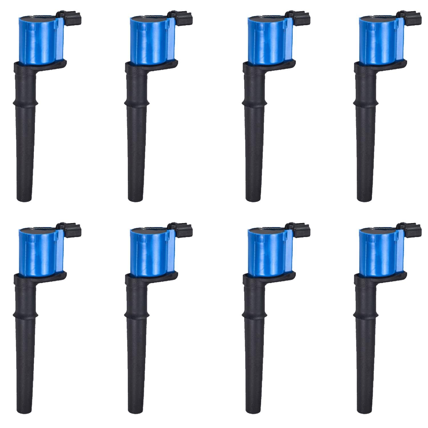 High-Performance Ignition Coils for 2000-2004 Lincoln Navigator [Blue]