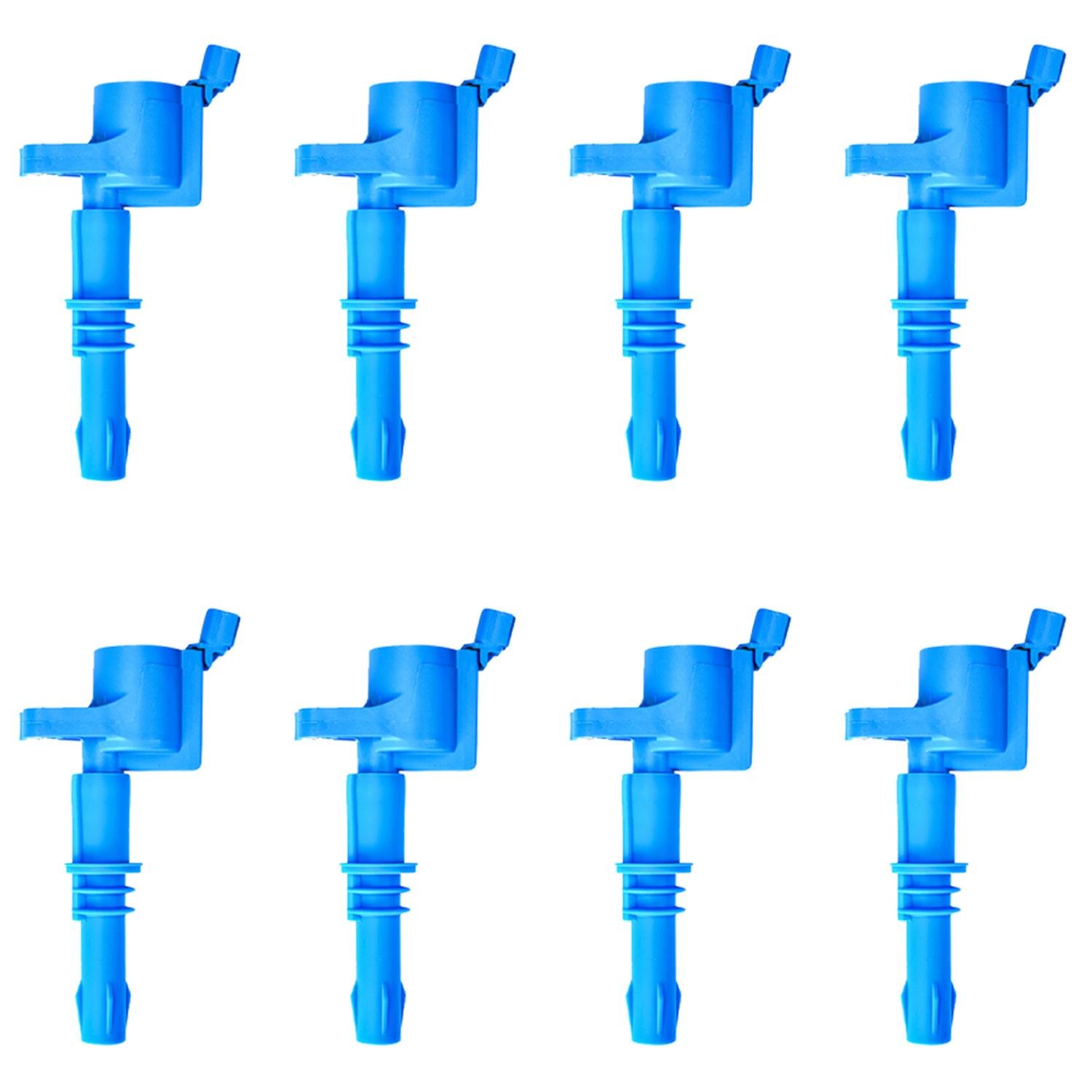 High-Performance Ignition Coils for 2004-2008 Ford F-150/Expedition V8 [Blue]