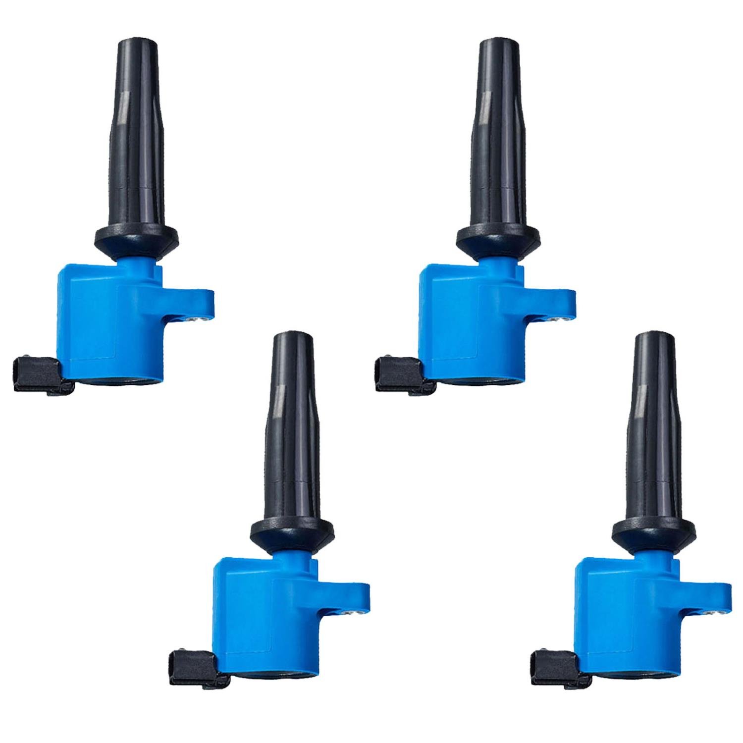 High-Performance Ignition Coils for Ford/Mazda Transit/Focus 2.0L/2.3L [Blue]