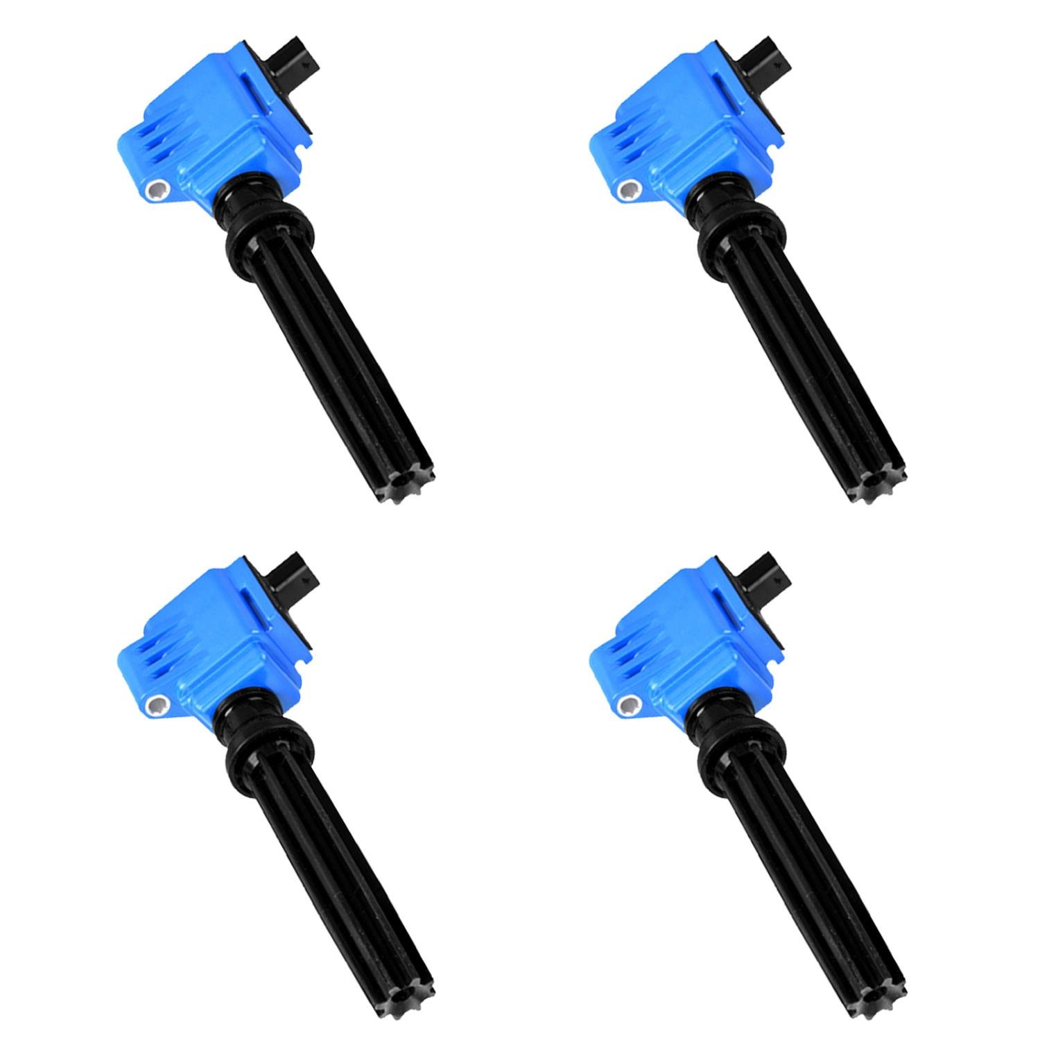 High-Performance Ignition Coils for 2012-2018 Ford Focus [Blue]