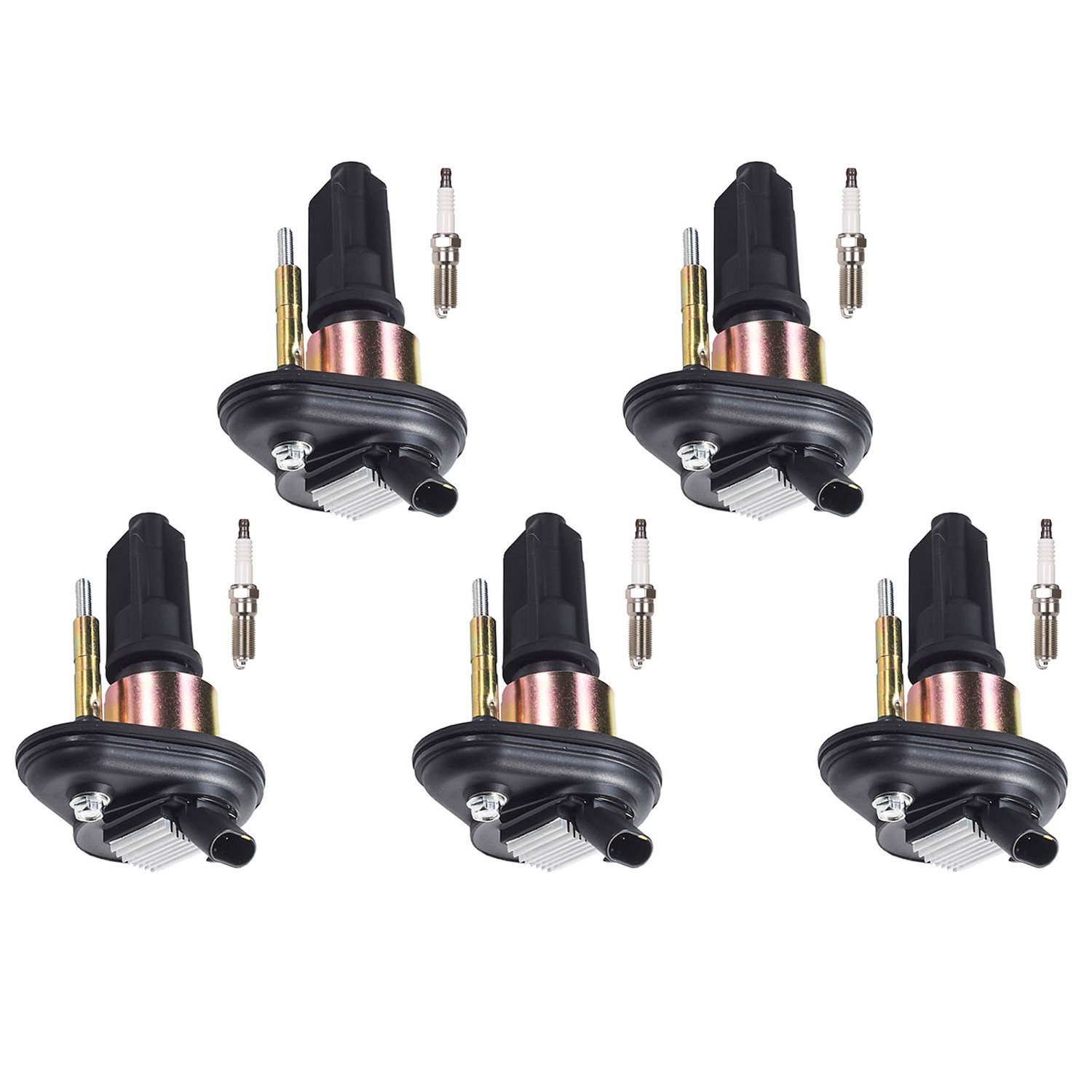 OE Replacement Ignition Coil and Spark Plug Kit, 2002-2005 Chevy Trailblazer, GMC Canyon Envoy