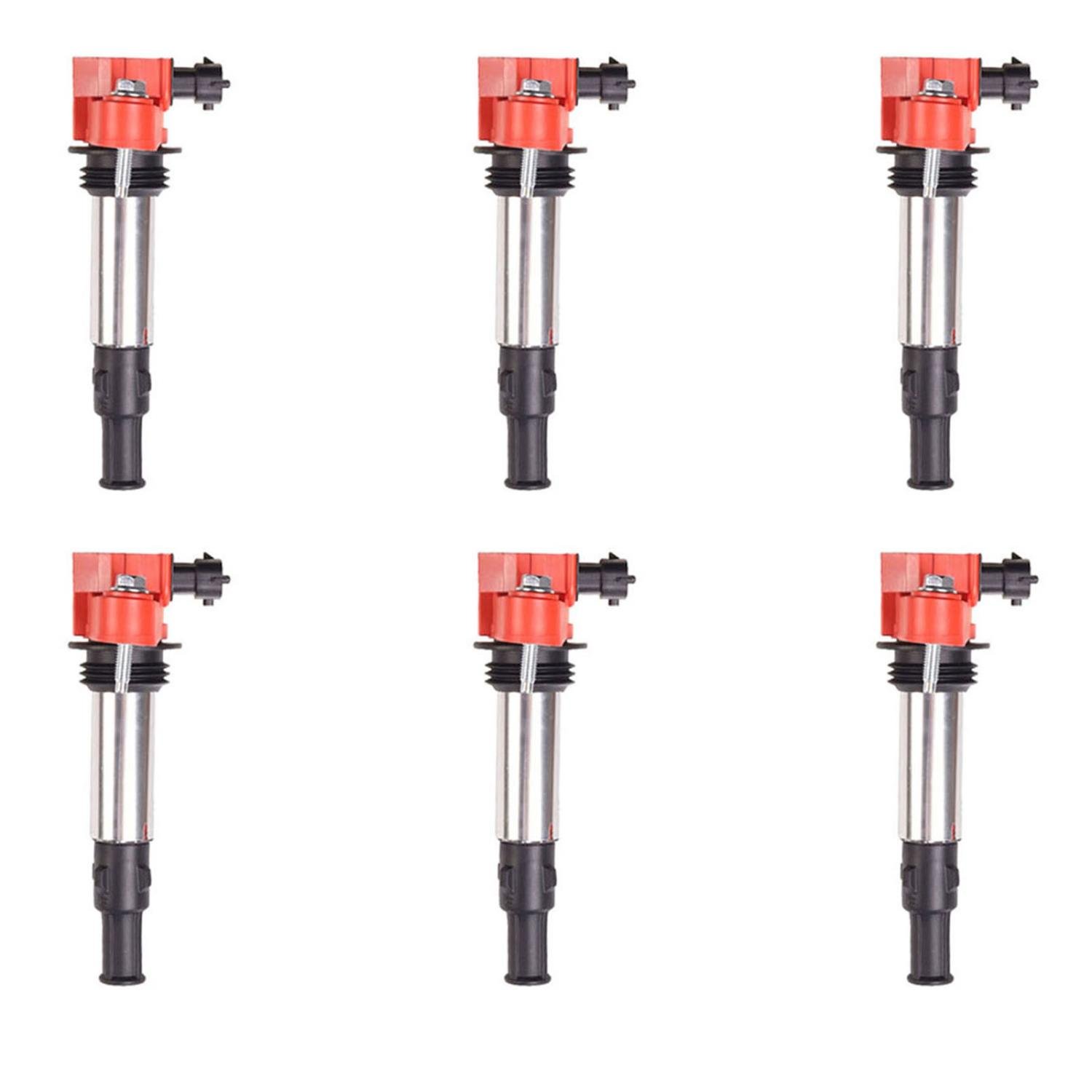High-Performance Ignition Coils for Cadillac CTS/STS/SRX [Red]