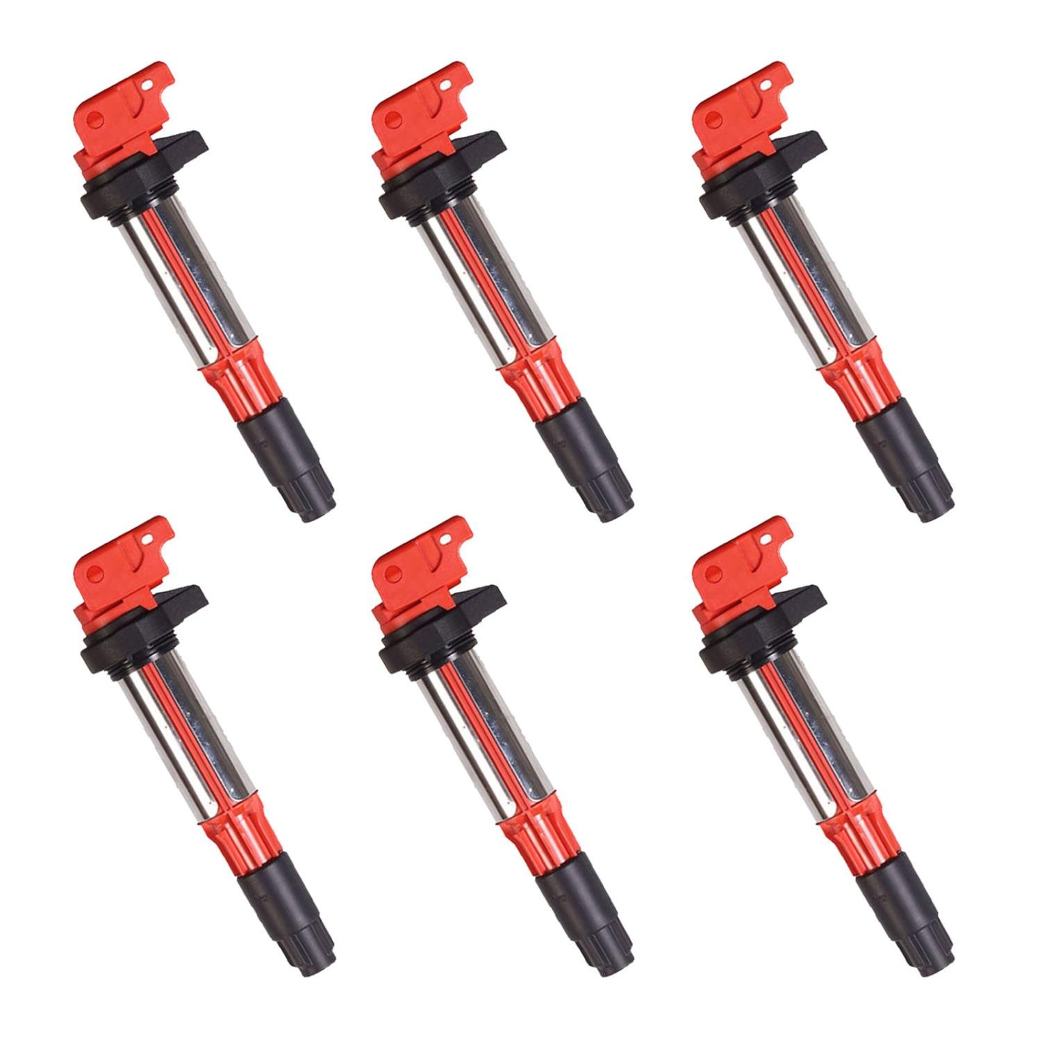 High-Performance Ignition Coils for BMW 750i 550i 650i X5 4.8L [Red]
