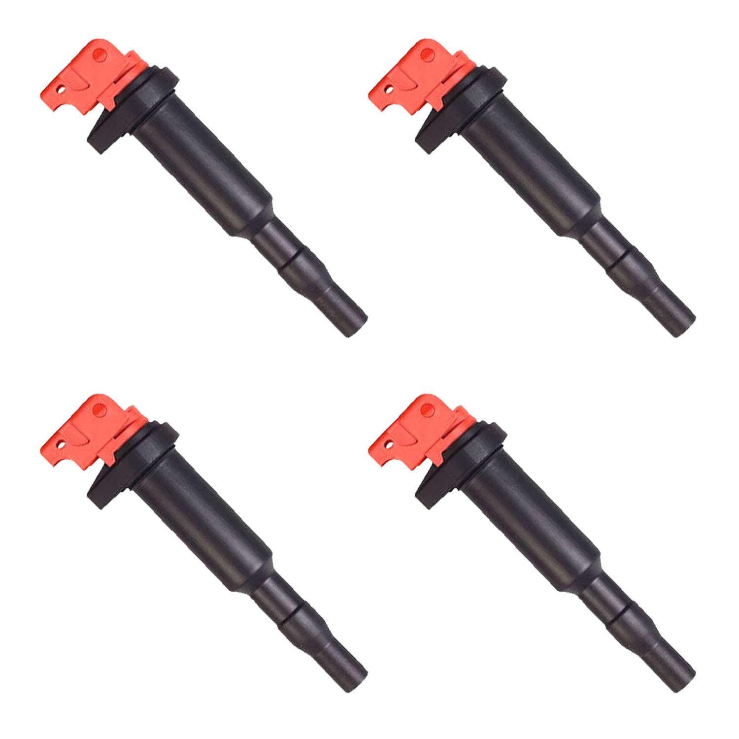 High-Performance Ignition Coils for 2007-2010 Mini Cooper [Red]