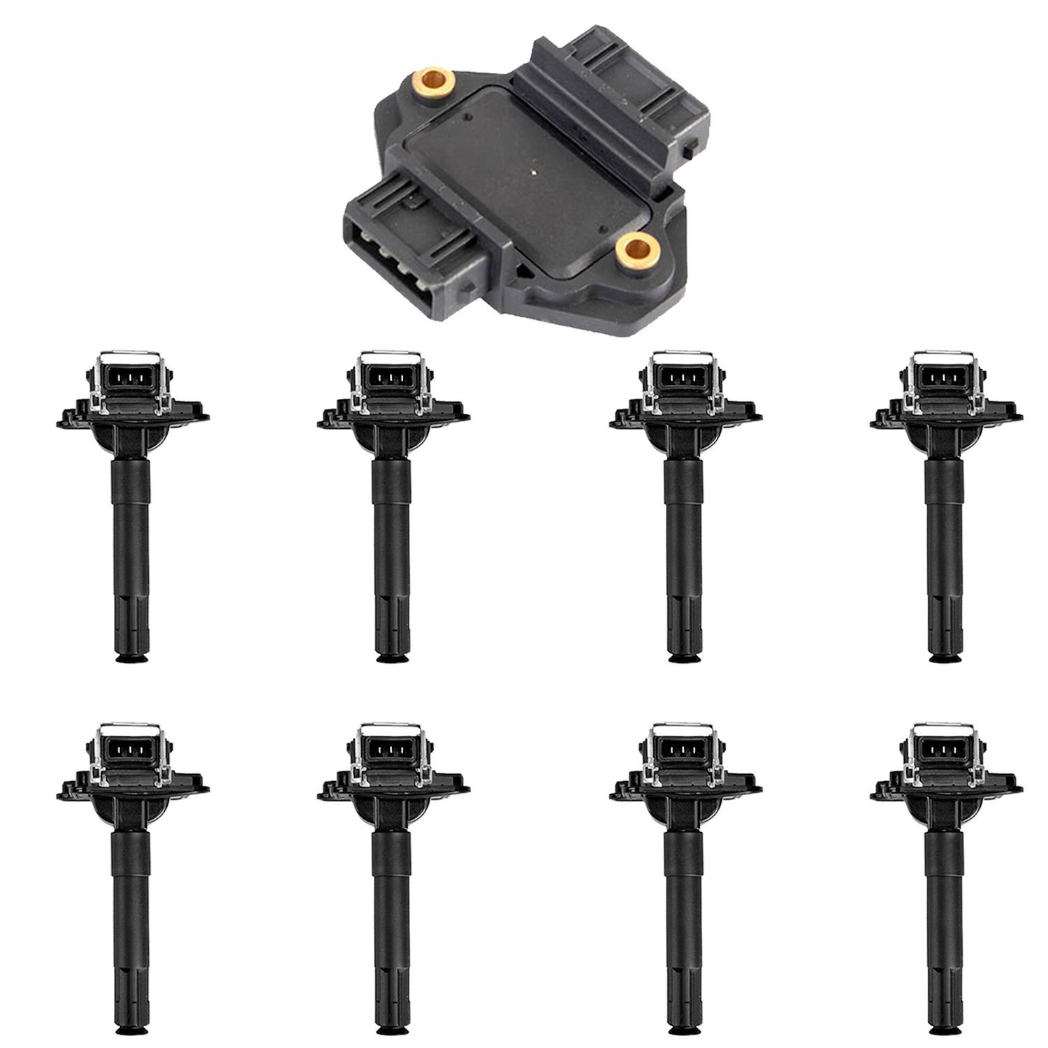 OE Replacement Ignition Coil and Ignition Module Kit,