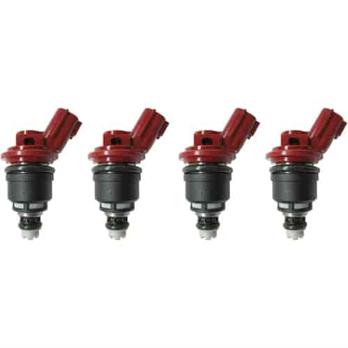 Fuel Injector Kit set of 4 81Ibs/Hr @ 43.5PSI High