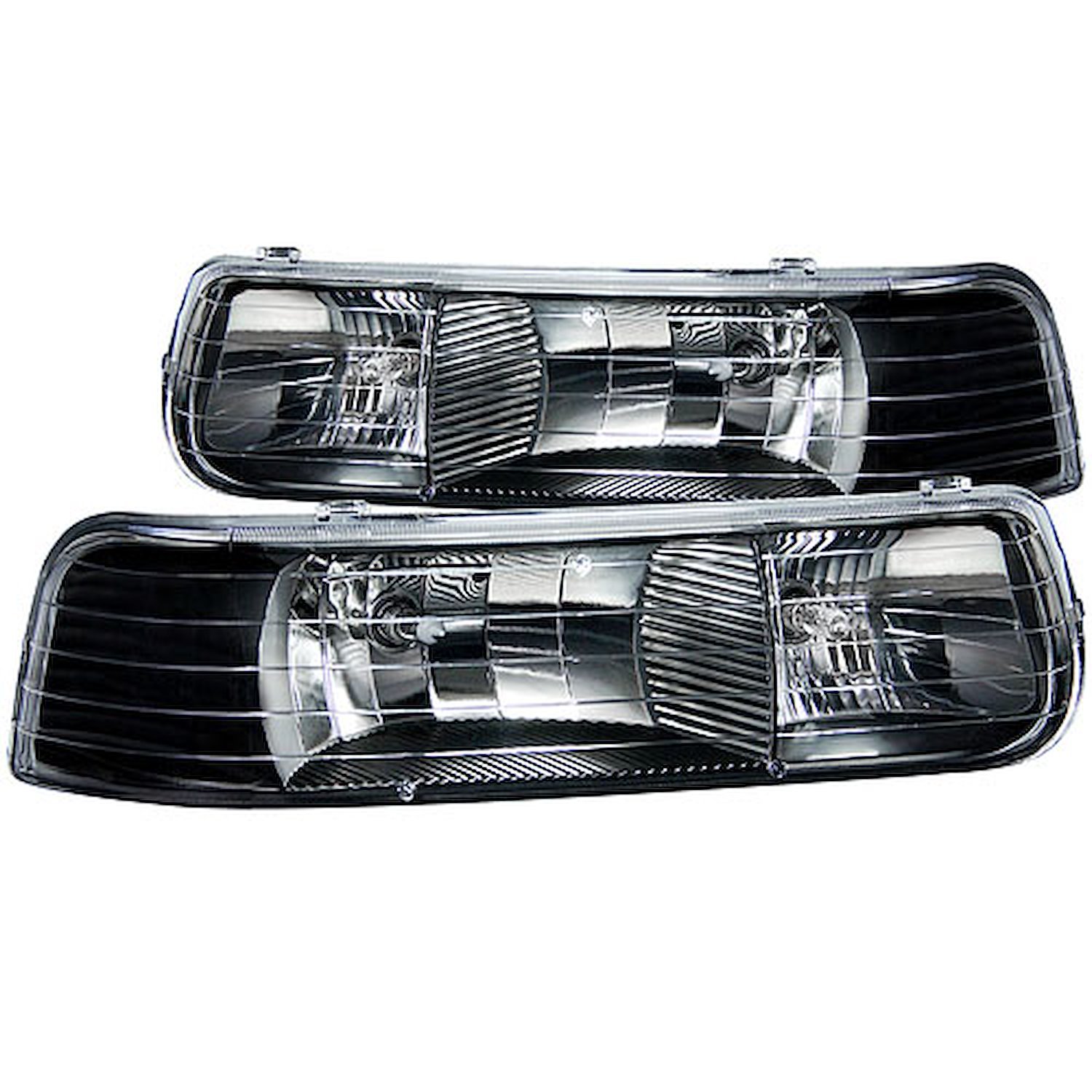 Black Housing Headlights 1999-2002 Chevy Silverado/Suburban/Tahoe