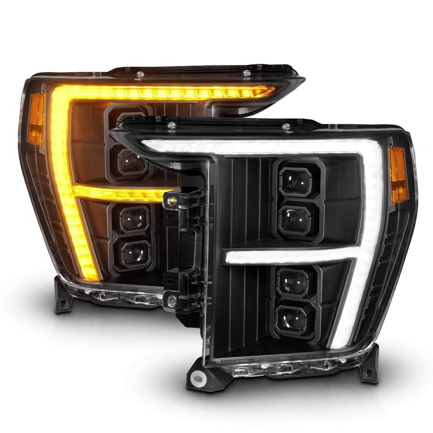 111593X-R Z-Series Full LED Projector Headlight for 2021-2023 Ford F-150 [Right/Passenger Side]