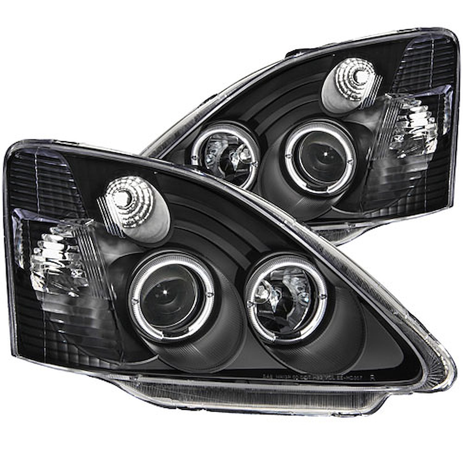 Black Housing Headlights 2002-2004 Honda Civic