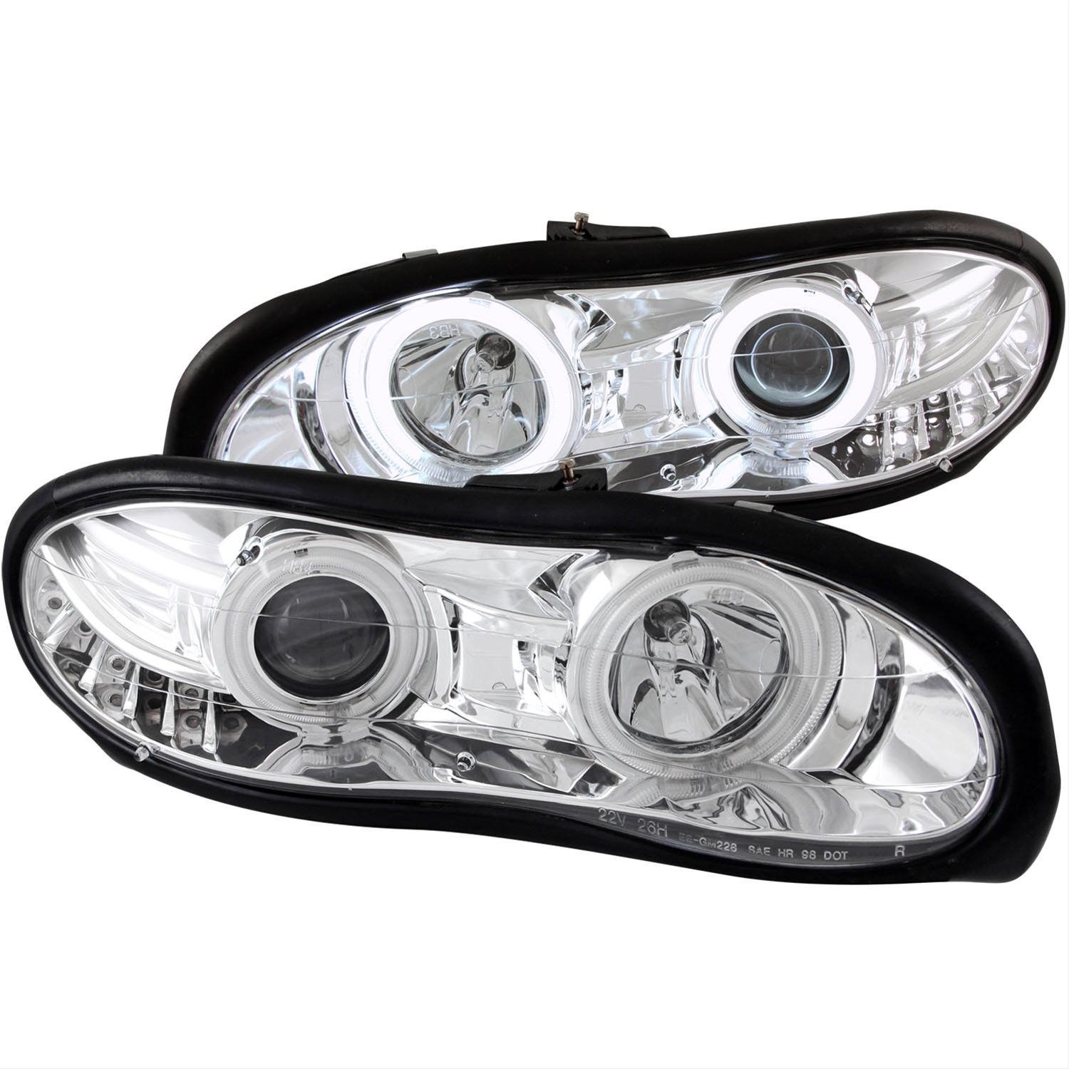 Chrome Housing Headlights 1998-2002 Chevy Camaro