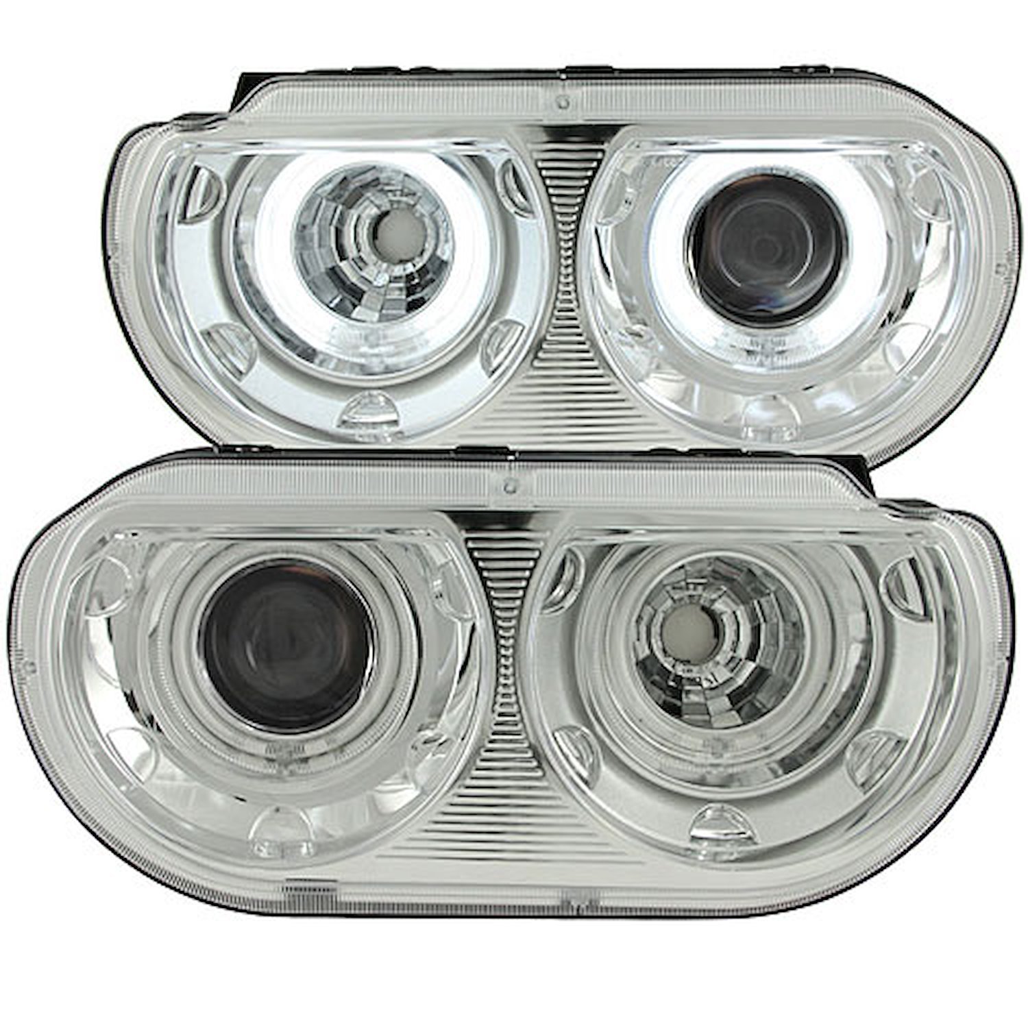 Chrome Housing Headlights 2008-2013 Dodge Challenger