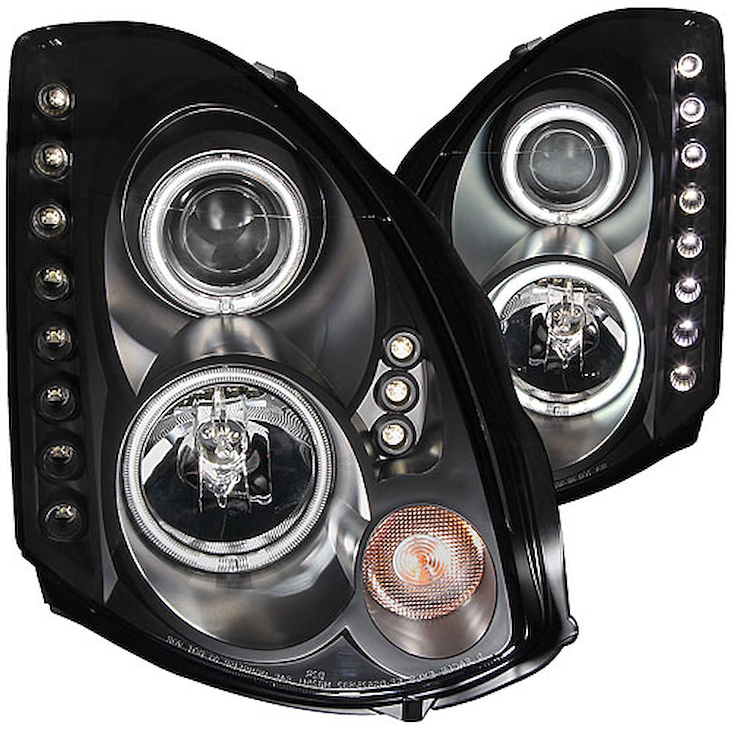 Black Housing Headlights 2003-2007 Infiniti G35