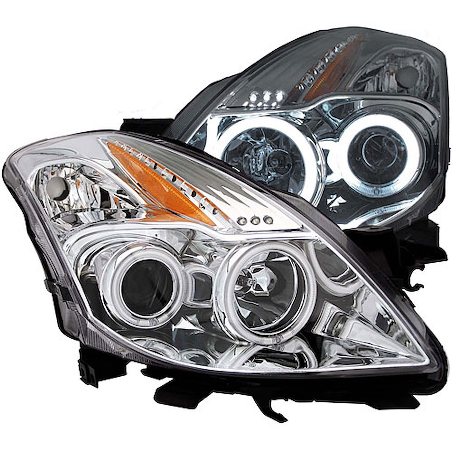 Chrome Housing Headlights 2008-2010 for Nissan Altima
