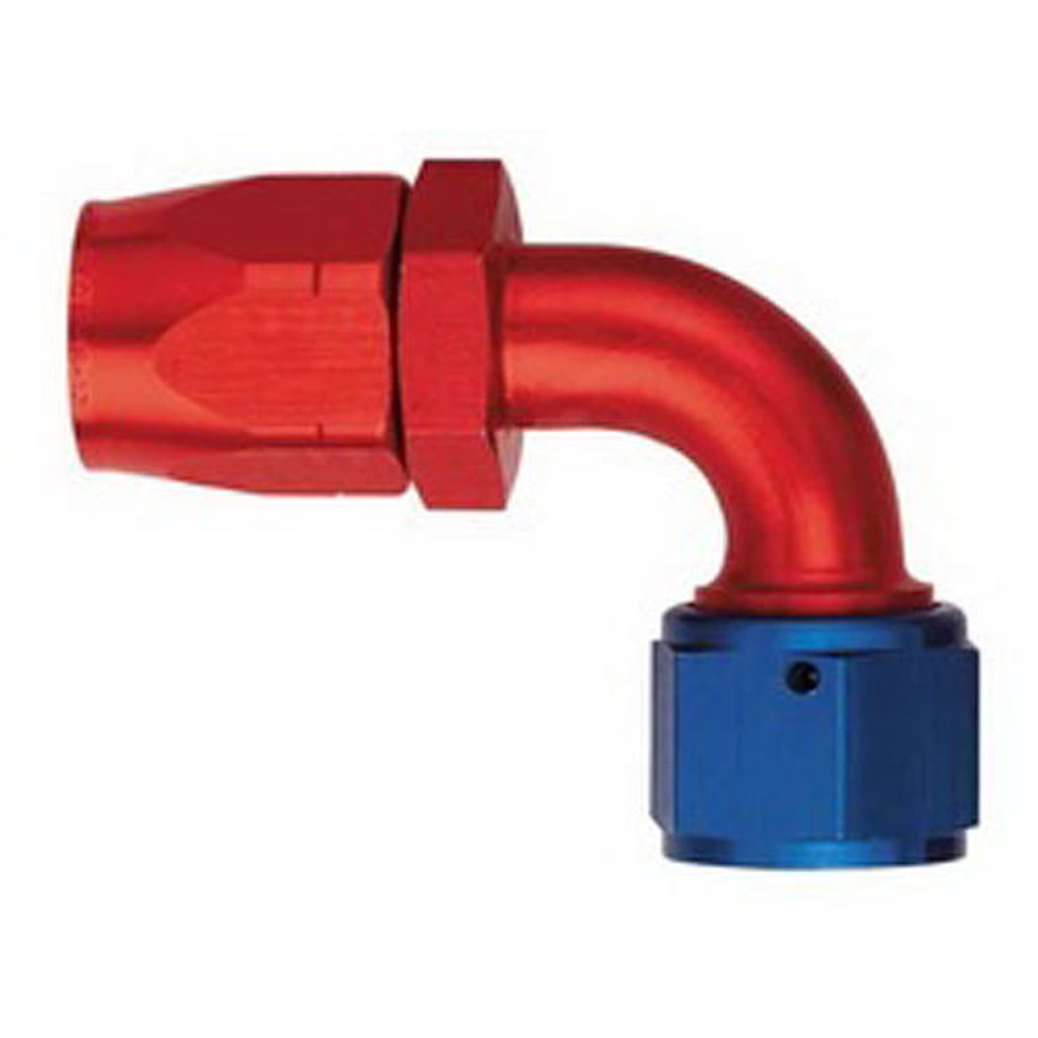 Aluminum Red/Blue Anodized Fitting -06AN Hose Size