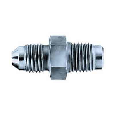 -04AN Hose Fitting Dash Size 7/16-20 Brake Thread Size 1.33in. Long - S.A.E. 37 deg. Male Flare To 30 deg. Inverted Flare