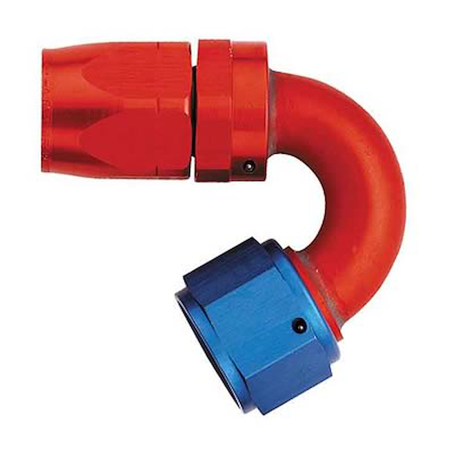 -12AN Hose Size 150 deg. Elbow Reusable Aluminum Swivel