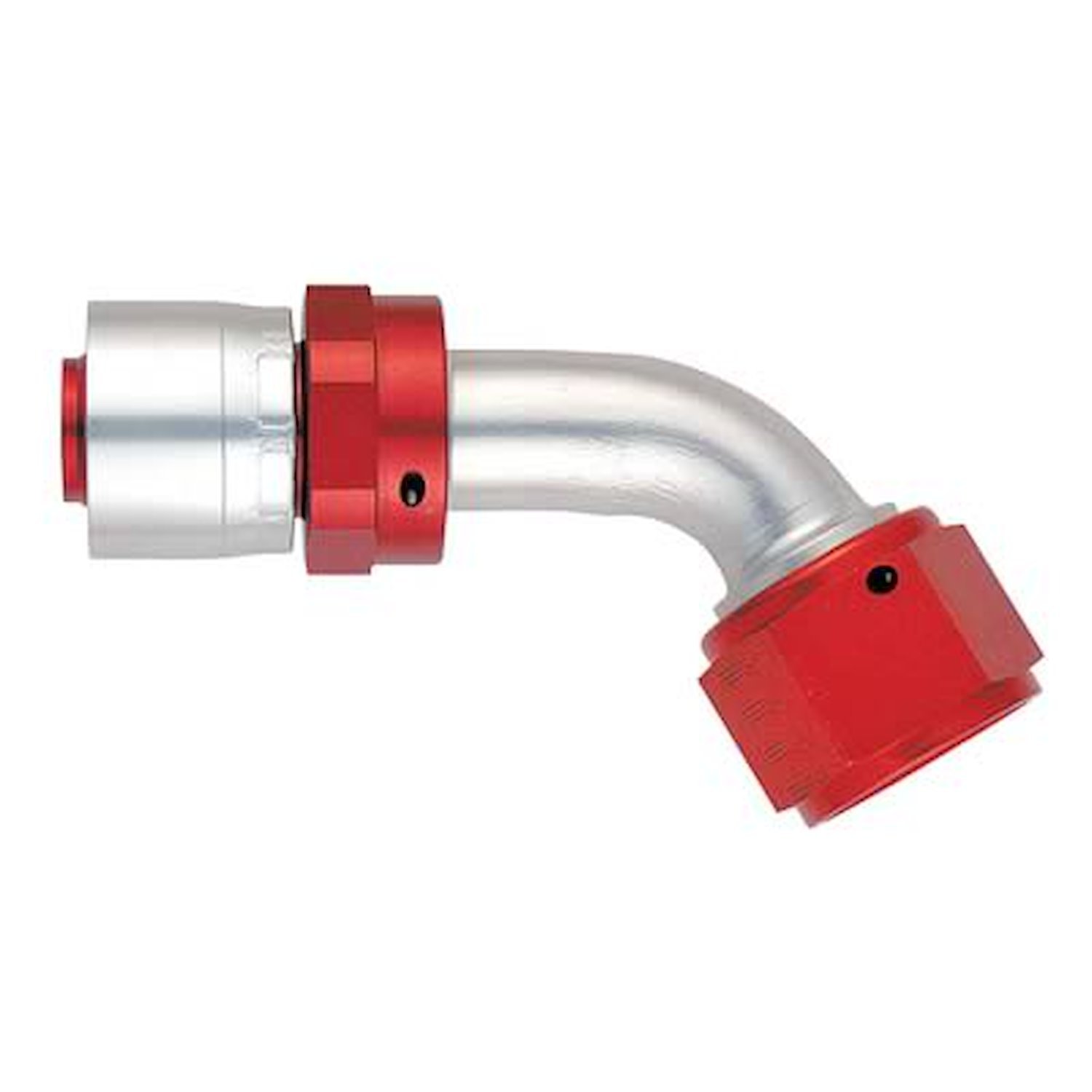 Lightweight Crimp Swivel 60 deg. Elbow -06AN Hose Size