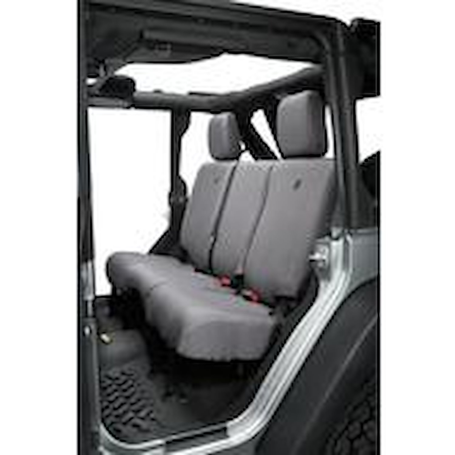 Seat Covers, Charcoal/Gray, Fits Factory Seats w/Fold Down Arm Rests, Sold Individually,