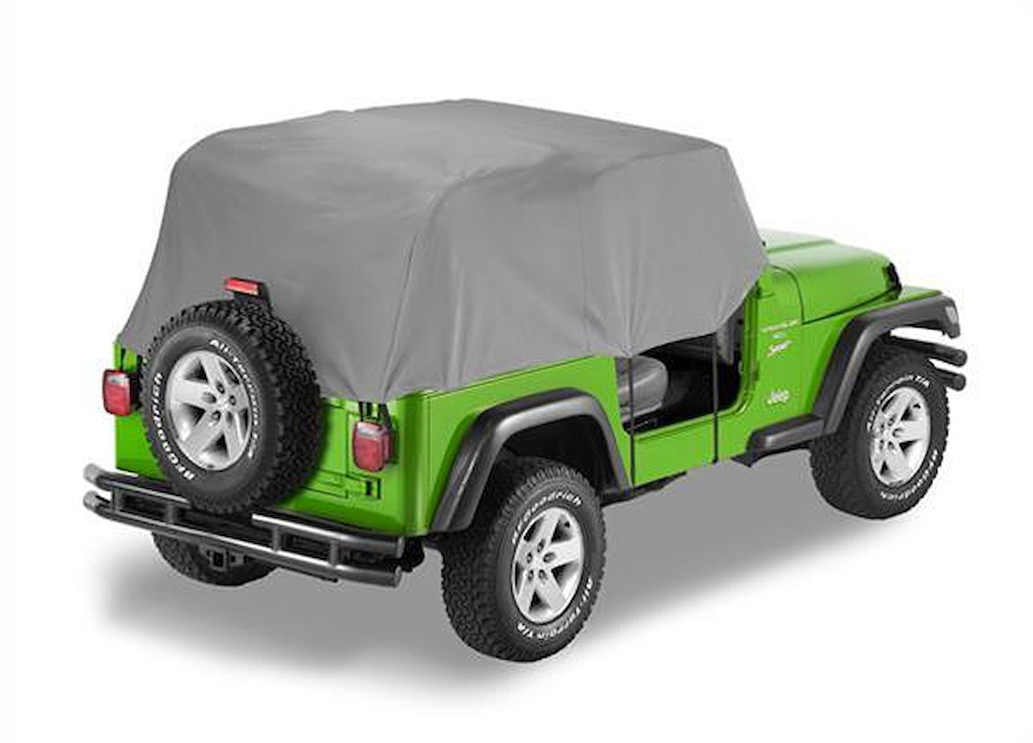 All Weather Trail Cover For Jeep, Charcoal, Incl. Stuff Sack For Storage,