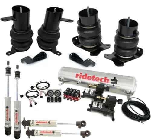 Level 1 Air Suspension System for 58-64 Impala. Includes front CoolRide with HQ Series Shocks and mo