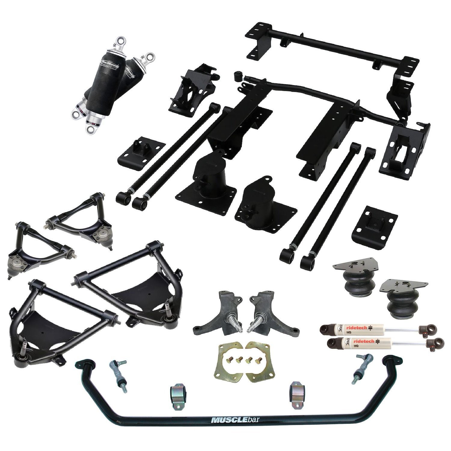 Complete Air Suspension System for 1973-1987 Chevy /