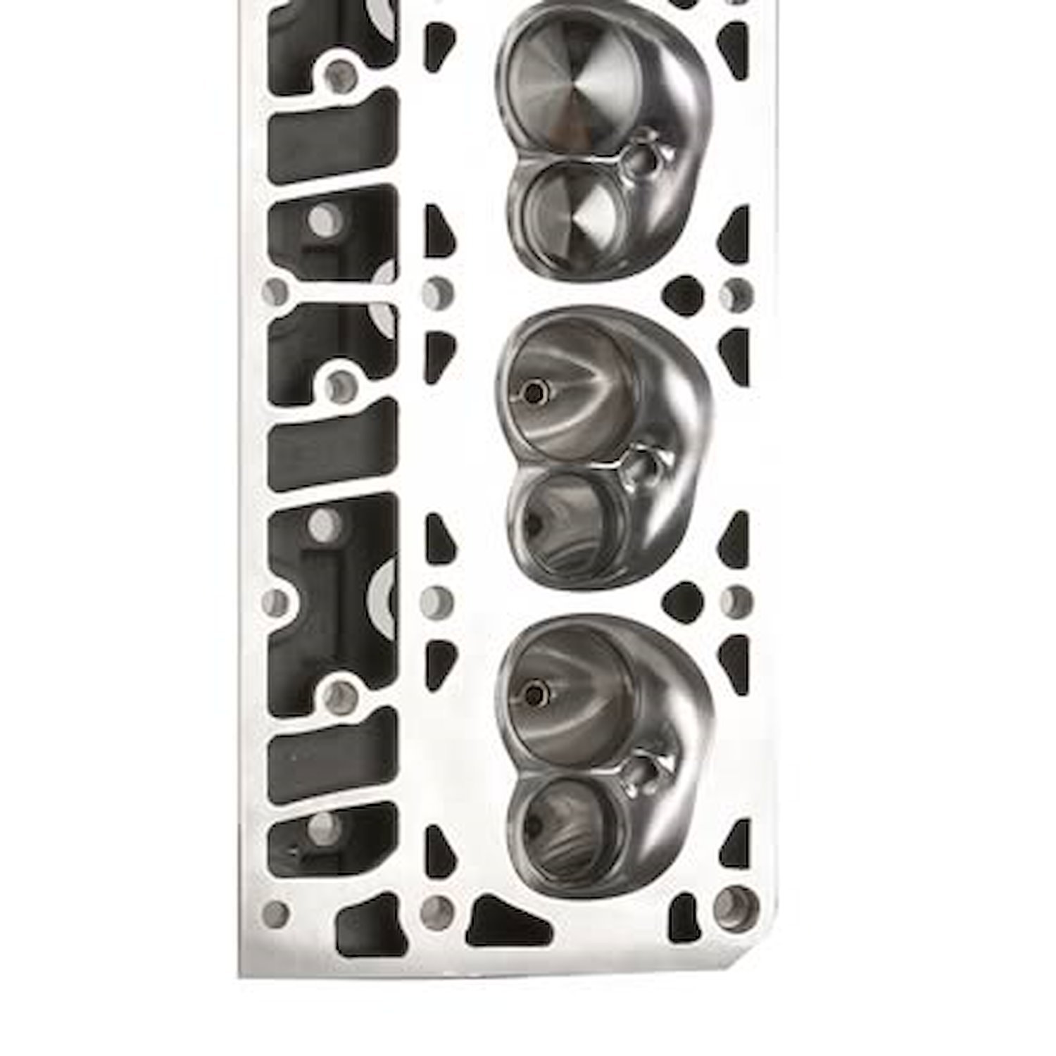 245cc LSX Mongoose Strip Aluminum Cylinder Heads LS1 / LS2 / LS6 Chevy