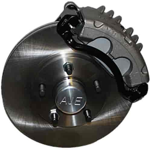 2" Drop Spindle w/11" Rotor 2-Piston Aluminum Caliper Brakes for Mopar A/B/E-Body