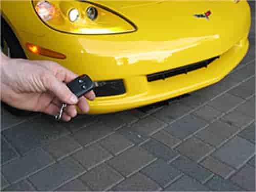 Show N Go License Plate Transport 2005-2013 C6 Corvette Z06 and GrandSport Motorized