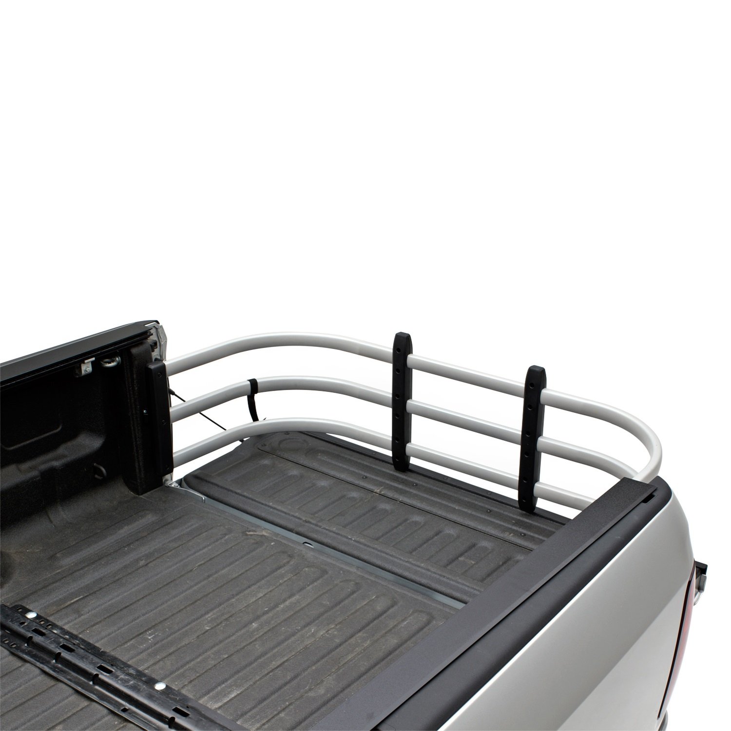 74841-00A BedXTender HD Max Fits Select GM Silverado/Sierra 1500/2500/3500, Silverado/Sierra Ltd, Standard Bed [Silver]