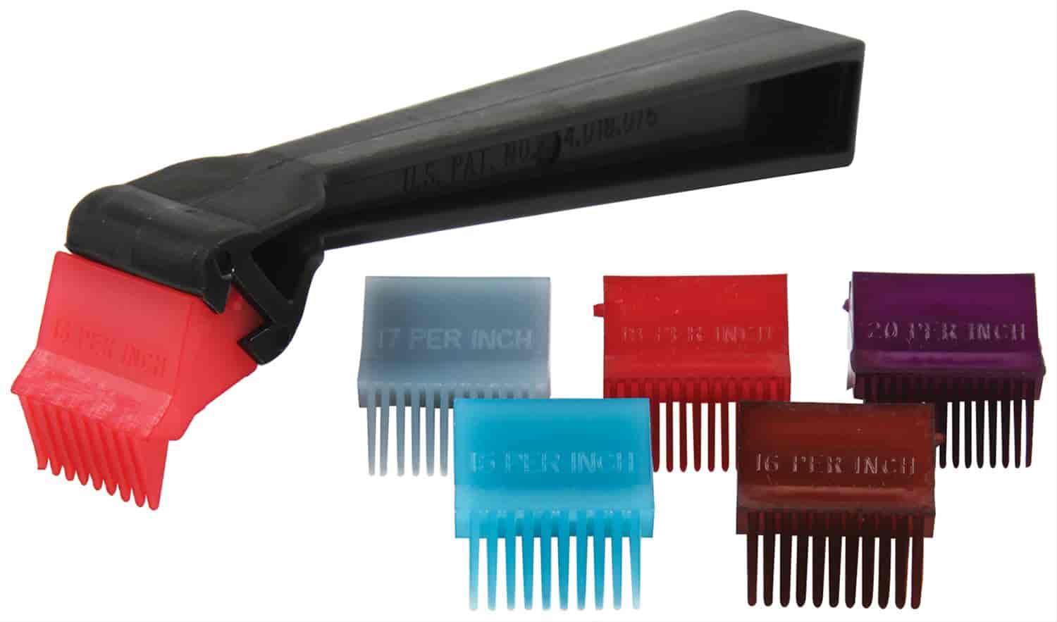 Radiator Fin Comb Kit Includes 6 Interchangeable Heads