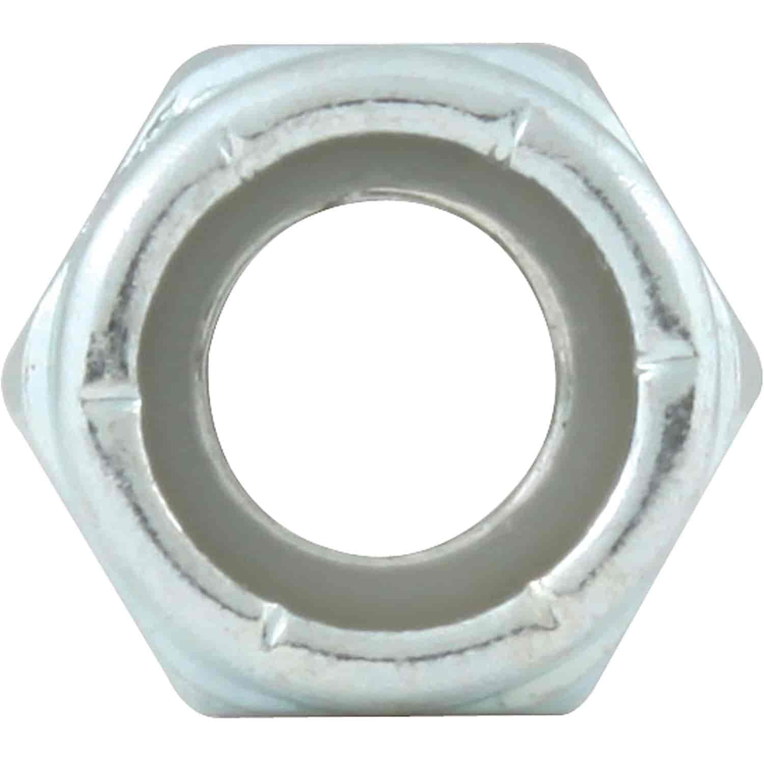 Coarse Thread Hex Nuts With Nylon Inserts 5/16"-18
