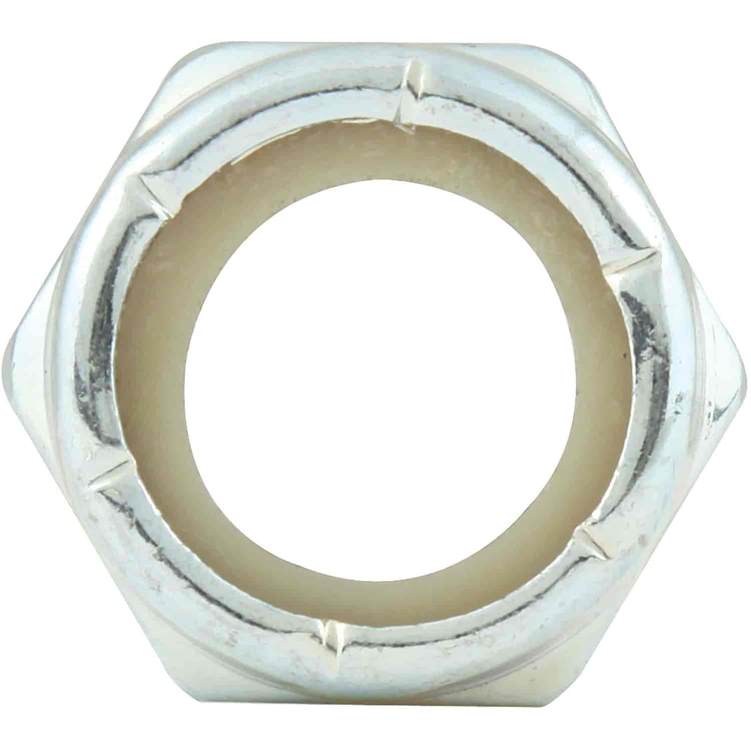 Fine Thread Hex Nuts Thin With Nylon Inserts