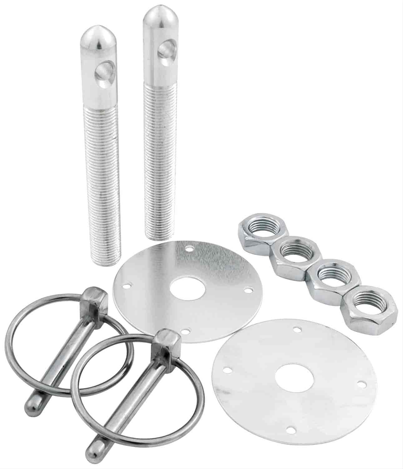 Aluminum Hood Pin Kit 1/2" Kit