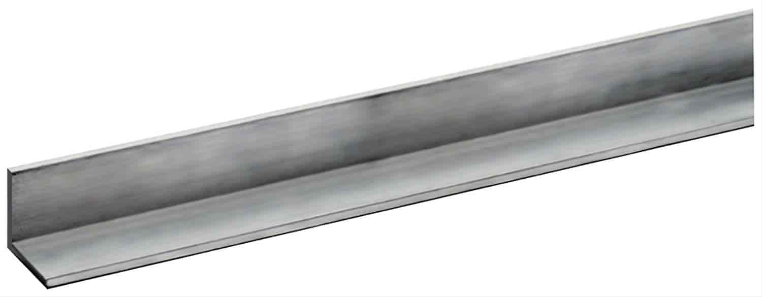 Aluminum Angle Stock 1" x 1" x 1/8" x 8"