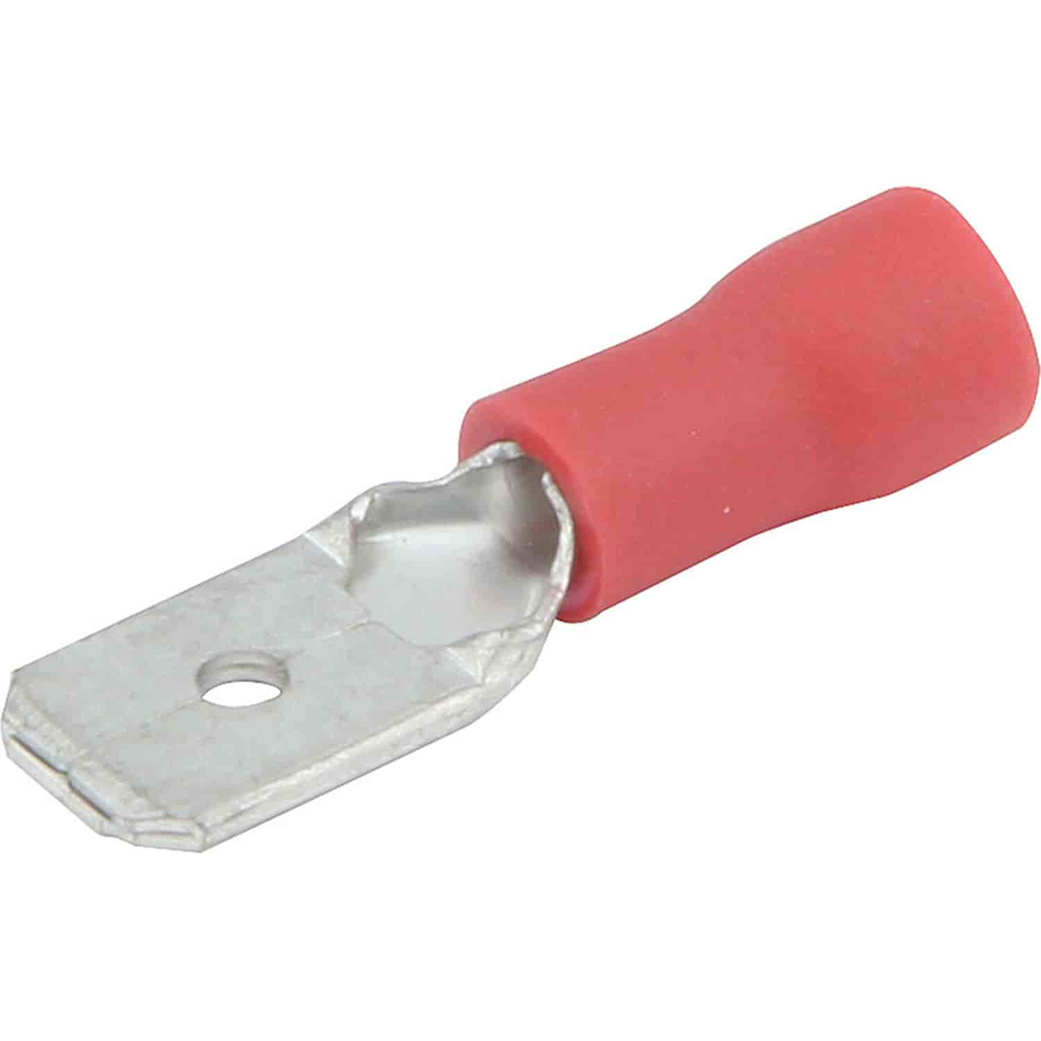 1/4" Male Blade Terminals Vinyl Insulated