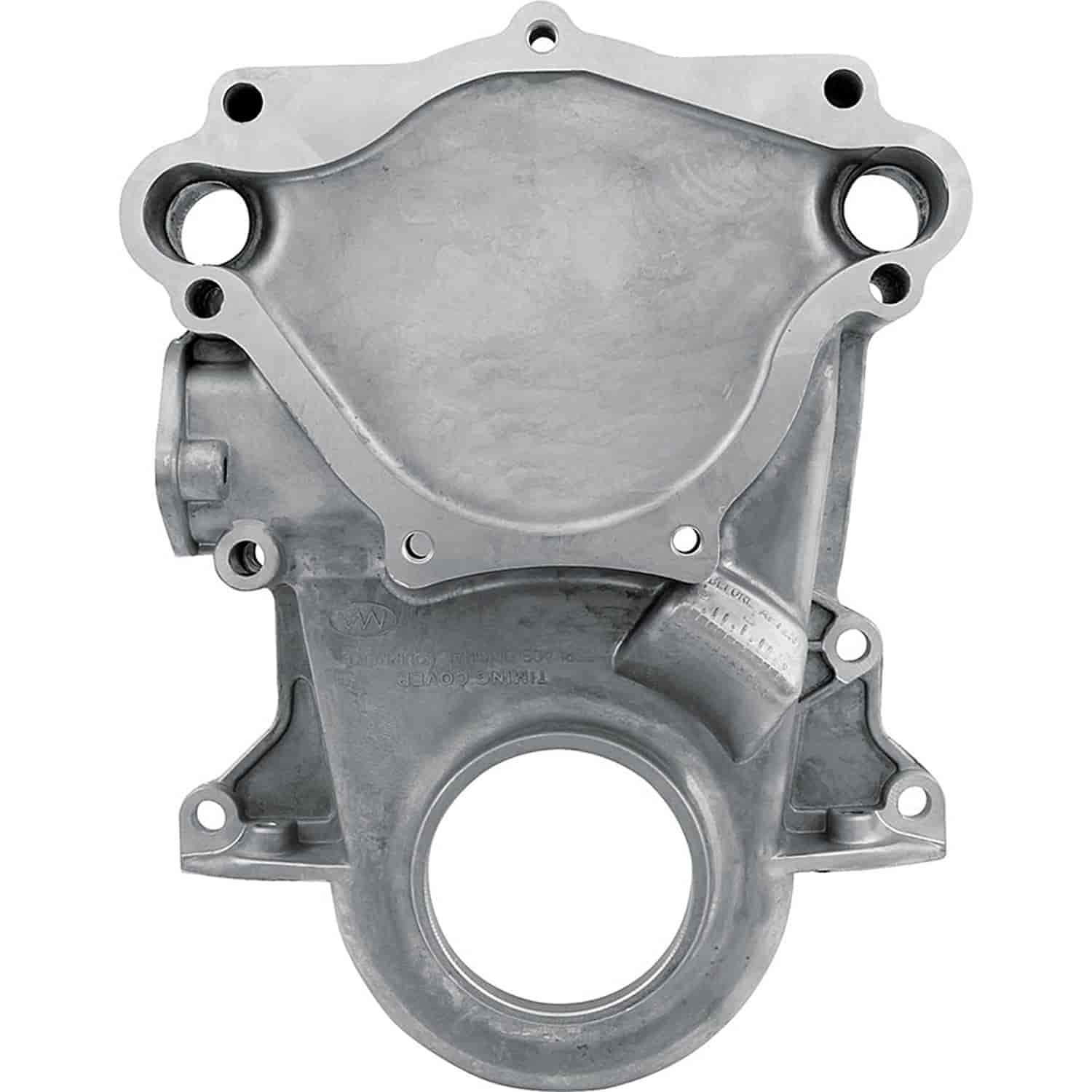 Allstar Performance aluminum timing cover fits most SB Mopar inLAin series blocks with driver s side