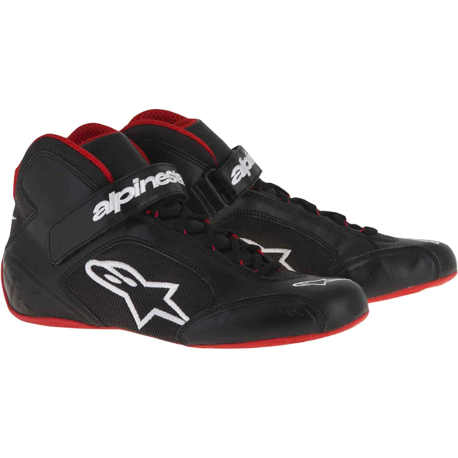 Tech 1-K Shoes Black/White/Red