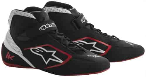 Tech 1-K Shoes Black/White/Red Size 2.5