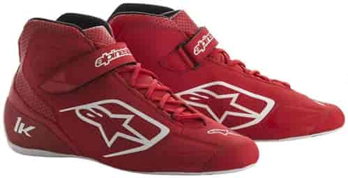 TECH 1K SHOE RED/BLK 12