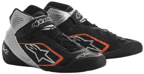 Tech 1-KZ Shoes Black/Silver/Orange Size 13