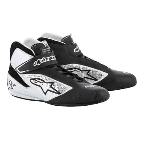 Tech-1 T Shoes Black/Silver - Size 12