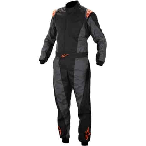 KM-X 5 Kart Suit Black/Orange